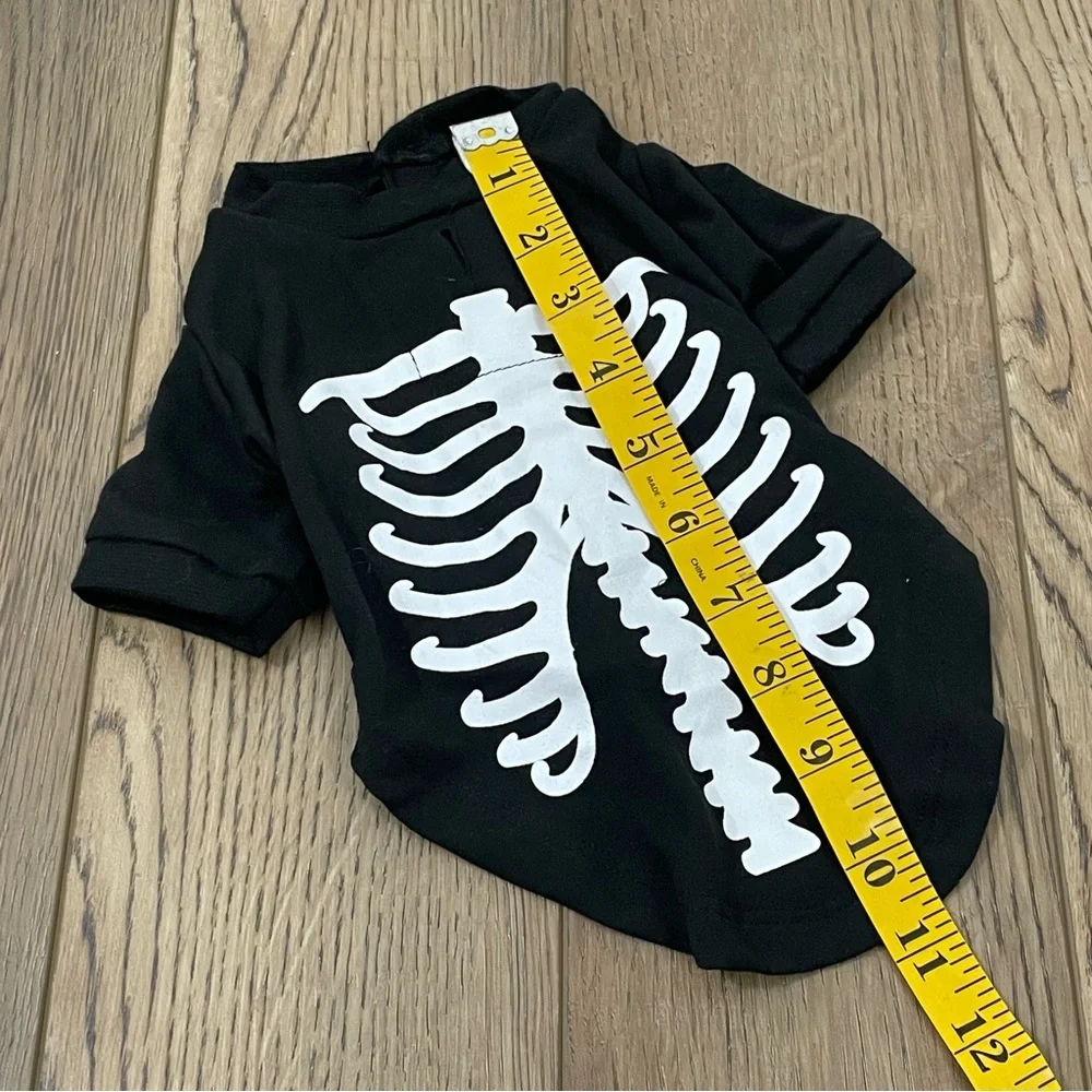 Halloween Dog Skeleton‎ Shirt